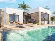 Los Alcázares Villen mit 3 Schlafzimmern, 2 Bädern, optionaler Dachterrasse, Kfz-Stellplatz und Privatpool in der Golfanlage La Serena Golf