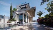 Los Alcázares Villen mit 3 Schlafzimmern, 3 Bädern, Souterrain und Privatpool in einem fantastischen Resort mit eigenem See Haus kaufen
