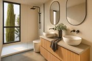 Los Alcázares Villen mit 3 Schlafzimmern, 2 Bädern, Gäste-WC, Keller, Klimaanlage, Kfz-Stellplatz und Privatpool im wunderschönen Santa