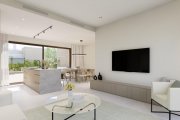 Los Alcázares Villen mit 3 Schlafzimmern, 2 Bädern, Dachterrasse, Tiefgaragenstellplatz und Gemeinschaftspool neben Serena Golf Haus kaufen