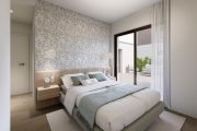 Los Alcázares Villen mit 3 Schlafzimmern, 2 Bädern, Gäste-WC, Tiefgaragenstellplatz und Gemeinschaftspool neben Serena Golf Haus kaufen