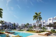 Los Alcázares Wohnungen mit 3 Schlafzimmern, Tiefgaragenstellplatz und Gemeinschaftspool in einer wunderschönen Golfanlage und nur 500 m vom