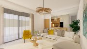 Santiago de la Ribera Reihenhaus-Villen mit 3 Schlafzimmern, 3 Bädern, Dachterrasse, Küchen mit Elektrogeräten, Privatpool und Kfz-Stellplatz nur