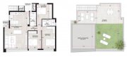 Alhama de Murcia Villen mit 3 Schlafzimmern, 2 Bädern, Dachterrasse, Vorinstallation Klimaanlage und Privatpool im Condado de Alhama Golf Resort