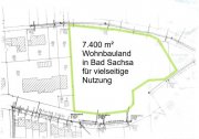 Bad Sachsa Baugrundstück in Bad Sachsa: 7.400 m² Wohnbauland für vielseitige Nutzung Grundstück kaufen