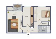 Brühl Kapitalanlage mit gesichertem Mietverhältnis - gepflegte 2-Zimmerwohnung in Brühl-West Wohnung kaufen