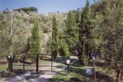 Montecatini-Terme Villa ALTE MÜHLE am Golfplatz von Montecatini Toskana mit 28.000 qm Weinbergen und Olivenhainen Haus kaufen