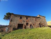 Castelnuovo di Val di Cecina Schönes altes Bauernhaus zu restaurieren mit viel Grund, ideal als BIO-Bauernhof Haus kaufen