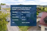 Uersfeld Wohnen auf einer Ebene in der Vulkaneifel: Einfamilienhaus mit Garten u. Garage in Uersfeld b. Ulmen Haus kaufen