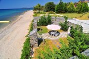 Nea Skioni Chalkidiki Einmalige Luxus Super Villa vor dem Strand in Chalkidike mit einziger Architektonik Haus kaufen