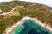 Chalkidiki Einmaliges Grundstück 50.000 qm vor dem Strand mit eigene bucht beim 2 Fuß in Chalkidike Grundstück kaufen