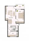 Ditzingen Schöne, helle 2 Zi.-Whg. mit Balkon und Garage in Ditzingen-Heimerdingen zu verkaufen Wohnung kaufen