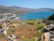 Elounda, Lasithi, Kreta Baugrundstück mit Meerblick (3436 m2) direkt an der Ortsgrenze von Elounda Grundstück kaufen