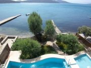 Plaka, Elounda, Lasithi, Kreta Luxus-Villa mit privatem Strand und Bootssteg Haus kaufen
