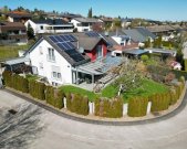 Mössingen Modernes Einfamilienhaus KFW60 mit Garten, zwei Terrassen und Einliegerwohnung in Mössingen-Belsen Haus kaufen