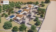 Erfi Kreta, Erfi /Rethymno einstöckiges Haus (Projekt) mit Privatpools und Meerblick Haus kaufen