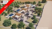 Erfi Kreta, Erfi /Rethymno 3 einstöckige Häuser (Projekt) mit Privatpools und Meerblick Haus kaufen