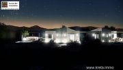 Erfi Kreta, Erfi /Rethymno 3 einstöckige Häuser (Projekt) mit Privatpools und Meerblick Haus kaufen