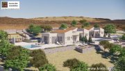 Erfi Kreta, Erfi /Rethymno einstöckiges Haus (Projekt) mit Privatpools und Meerblick Haus kaufen