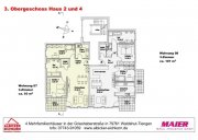 Waldshut-Tiengen Neubau Waldshut - 3,0 Zimmerwohnung Obergeschoss 3 mit Lift Wohnung kaufen