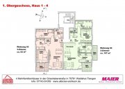 Waldshut-Tiengen Neubau Waldshut - 3,0 Zimmerwohnung Obergeschoss mit Lift Wohnung kaufen