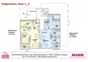 Waldshut-Tiengen Neubau Waldshut - 3,0 Zimmerwohnung Erdgeschoss mit Lift Wohnung kaufen