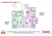 Waldshut-Tiengen Neubau Waldshut - 3,0 Zimmerwohnung Obergeschoss 2 mit Lift Wohnung kaufen