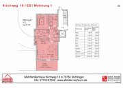 Stühlingen 3Zi. EG mit Terrasse ca. 87 m²-Wohnung 1-Kirchweg 18-79780 Stühlingen Wohnung kaufen
