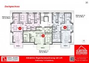 Küssaberg 3 Zi. OG mit Balkon ca. 98m² - Wohnung 7 - Trottenweg 1, 79790 Kadelburg- Neubau KFW Wohnung kaufen