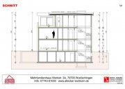 Wutöschingen 3 Zi. DG mit Dachterrasse ca. 108 m² - Wohnung 8 - Werkstraße 3a, 79793 Wutöschingen - Neubau Wohnung kaufen