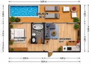 Bukit Peninsula 1BR Villa EcoWood Haus kaufen