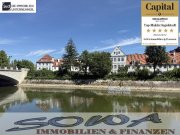 Neuburg an der Donau Leopoldineninsel - Gut vermietete 2 Zimmer Wohnung mit Balkon mit Blick auf das Schloss in einer beliebten Lage in der in - Ein