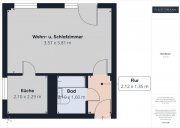 Suhl Top-Investment in Suhl: Gepflegte 33 m² Erdgeschosswohnung ohne Sanierungsstau oder Selbsteinzug? Wohnung kaufen