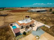 Avgorou 2 bedroom, 1 bathroom, semi-detached bungalow in quiet rural area of Avgorou village with Title Deed for share of land - on a l