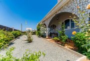 Deryneia 4 bedroom, 2 kitchen, 3 bathroom, 1 WC detached villa with TITLE DEEDS and SEA VIEWS on 938m2 plot in quiet Deryneia Village -