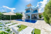 Protaras 4 bedroom, 4 bathroom, detached villa with swimming pool and roof terrace with SEA VIEWS in superb location of Protaras - stunn
