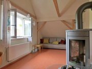 Dresden (EF0920_M) Dresden: Briesnitz, möbliertes Dachgeschoss-Apartment über 2 Etagen, Linoleumböden, echter Kamin, WLAN Wohnung