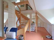 Dresden (EF0920_M) Dresden: Briesnitz, möbliertes Dachgeschoss-Apartment über 2 Etagen, Linoleumböden, echter Kamin, WLAN Wohnung