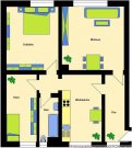 Dresden Frisch renovierte 3-Zimmer-Wohnung mit Wannenbad im Hochparterre! Wohnung mieten