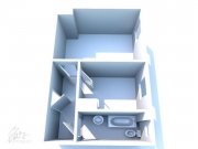 Zeithain ***26m² KÖNNEN VÖLLIG AUSREICHEN*** 1-Raum-Wohnung mit Tageslichtbad und Wanne ab 05/2025 zu vermieten Wohnung mieten