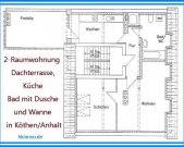 Köthen (Anhalt) Außergewöhnliche 2-Raumwohnung mit Dusche und Wanne in Köthen/Anhalt Wohnung mieten