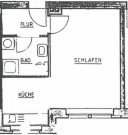 Chemnitz Günstige 1-Zimmer mit Laminat und Wanne in zentraler Lage! EBK mgl. Wohnung mieten