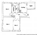 Chemnitz Schönes Büro mit 4 Räumen im Zentrum Gewerbe mieten