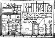 Chemnitz NEU-Sanierte 1-Zimmer mit Wannenbad, Vinylboden und EBK mgl. auf dem Kaßberg! Wohnung mieten