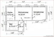 Großschirma 2-Zimmer - Wohnung in Siebenlehn direkt am Markt Wohnung mieten