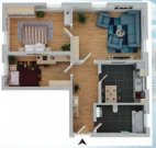 Brand-Erbisdorf Kompakte 3-Zimmer mit Laminat, SP und Wannenbad in guter Lage Wohnung mieten