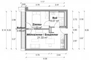 Berlin MÖBEL OPTIONAL! Helle 2 Zimmer Wohnung mit ca. 40m², EBK und Balkon in Mitte! Wohnung mieten
