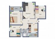 Traben-Trarbach Helle Wohnung inkl. 2 Balkonen - 177 OG Wohnung mieten