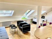 Frankfurt am Main Möbliertes Büro mit Dachbalkon in kreativer Bürogemeinschaft im Herzen von Frankfurt am Main Gewerbe mieten