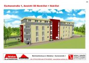 Waldshut-Tiengen Waldshut-Bergstadt: 2 Zimmerwohnung 1. Obergeschoss mit Balkon ca. 61m² mit Lift zu vermieten Wohnung mieten